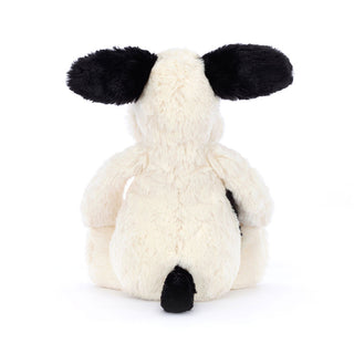 JellyCat Bashful Black & Cream Puppy Original