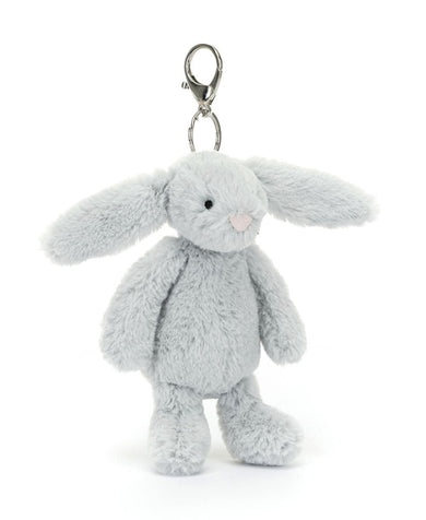 Jellycat Bashful Silver Bunny Bag Charm
