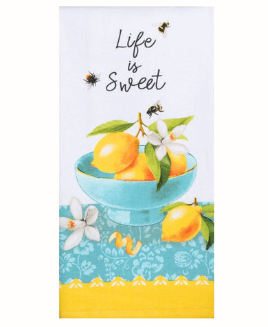 Bee Zesty Colander Dual Purpose Towel