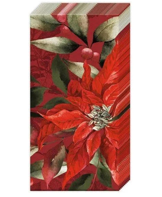 IHR Poinsettia Pocket Tissue