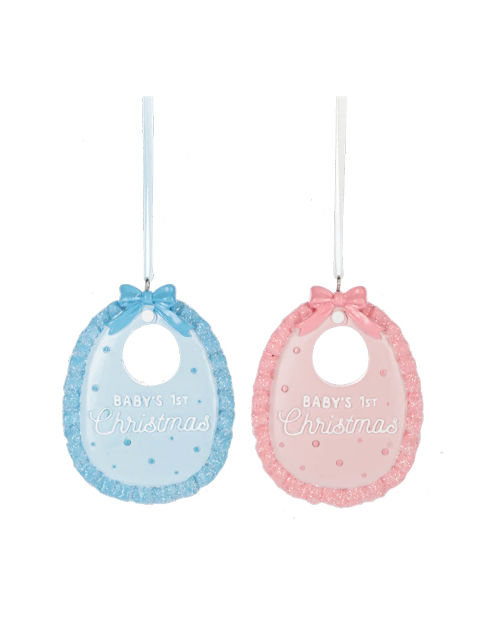 Baby's First Christmas Bib Ornament