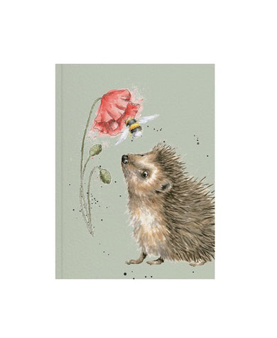 Wrendale Designs 'Busy As A Bee' A6 Hedgehog Notebook