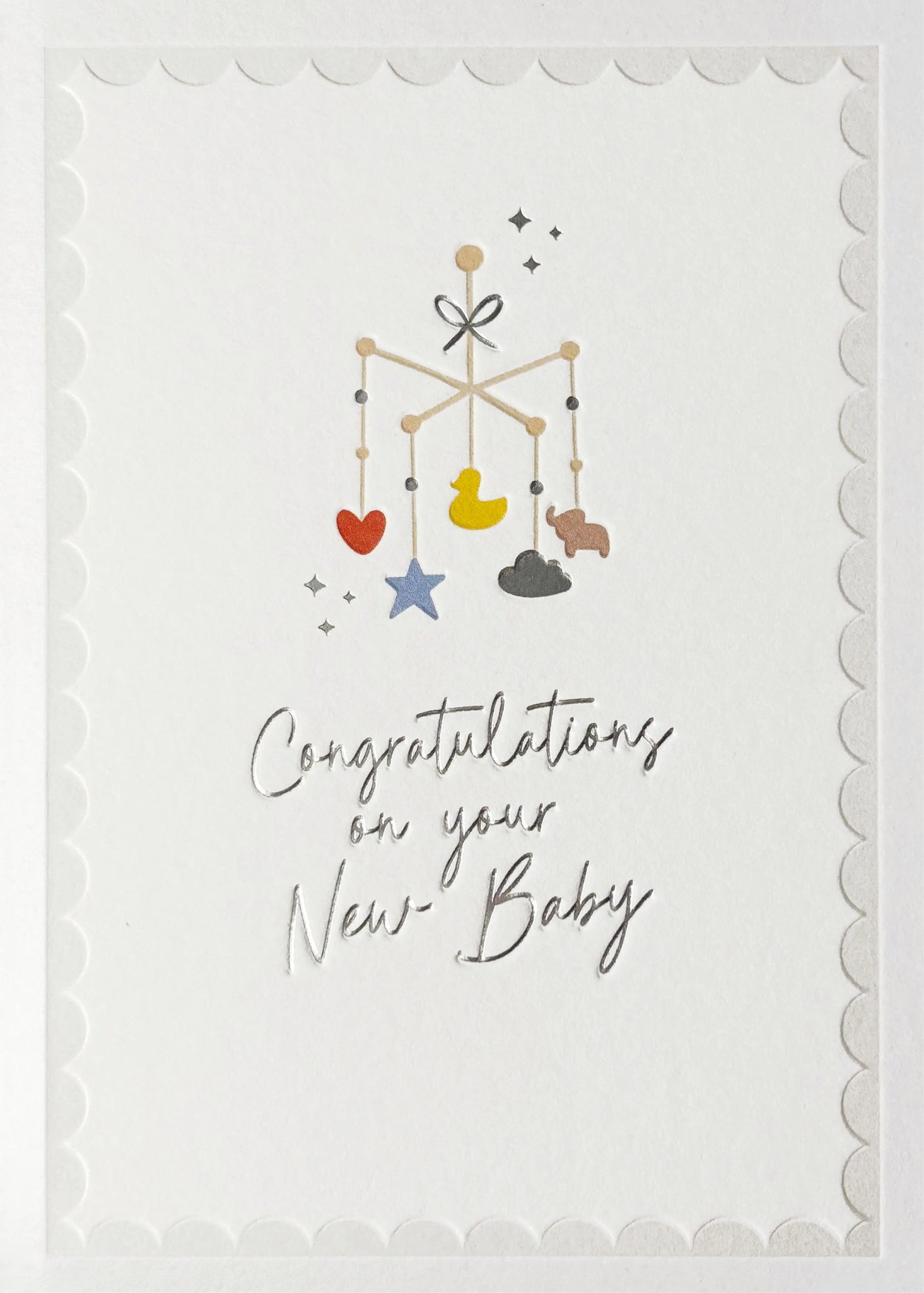 Heyyy Congratulations On Your New Baby Card Blank