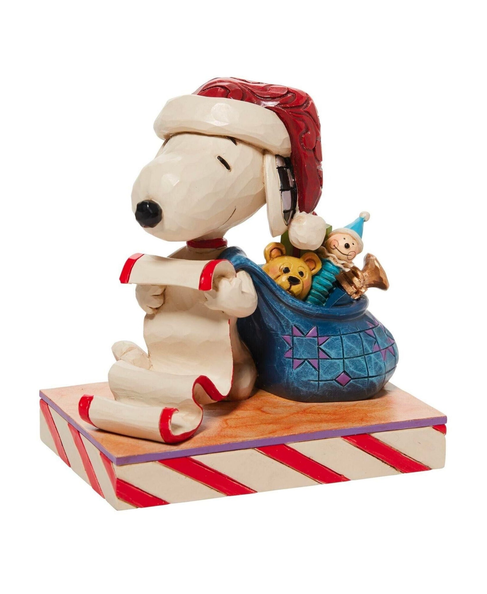 Jim Shore Peanuts 'Checking It Twice'