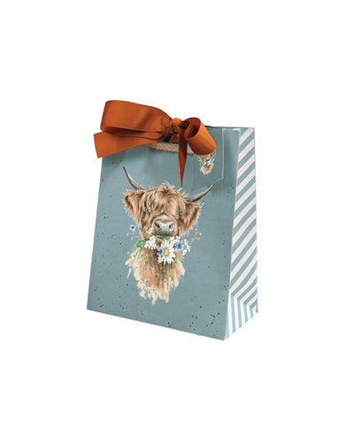 Wrendale Designs 'Daisy Coo' Cow Small Gift Bag