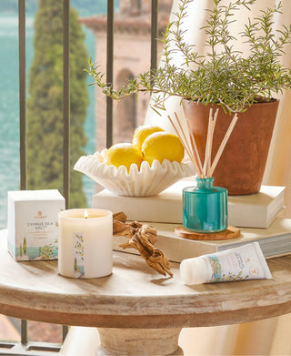 Thymes Cyprus Sea Salt Poured Candle