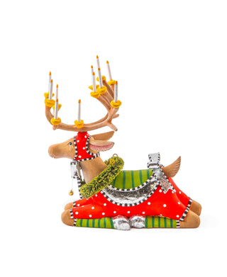 Patience Brewster Dash Away Sitting Dasher Reindeer Figure