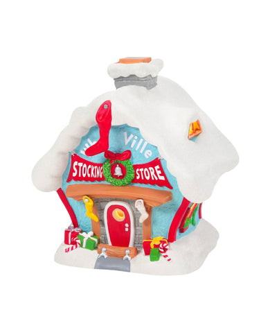 Department 56 The Grinch Village Who-Ville Stocking Store