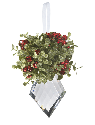 Mini Mistletoe Krystal Ornament