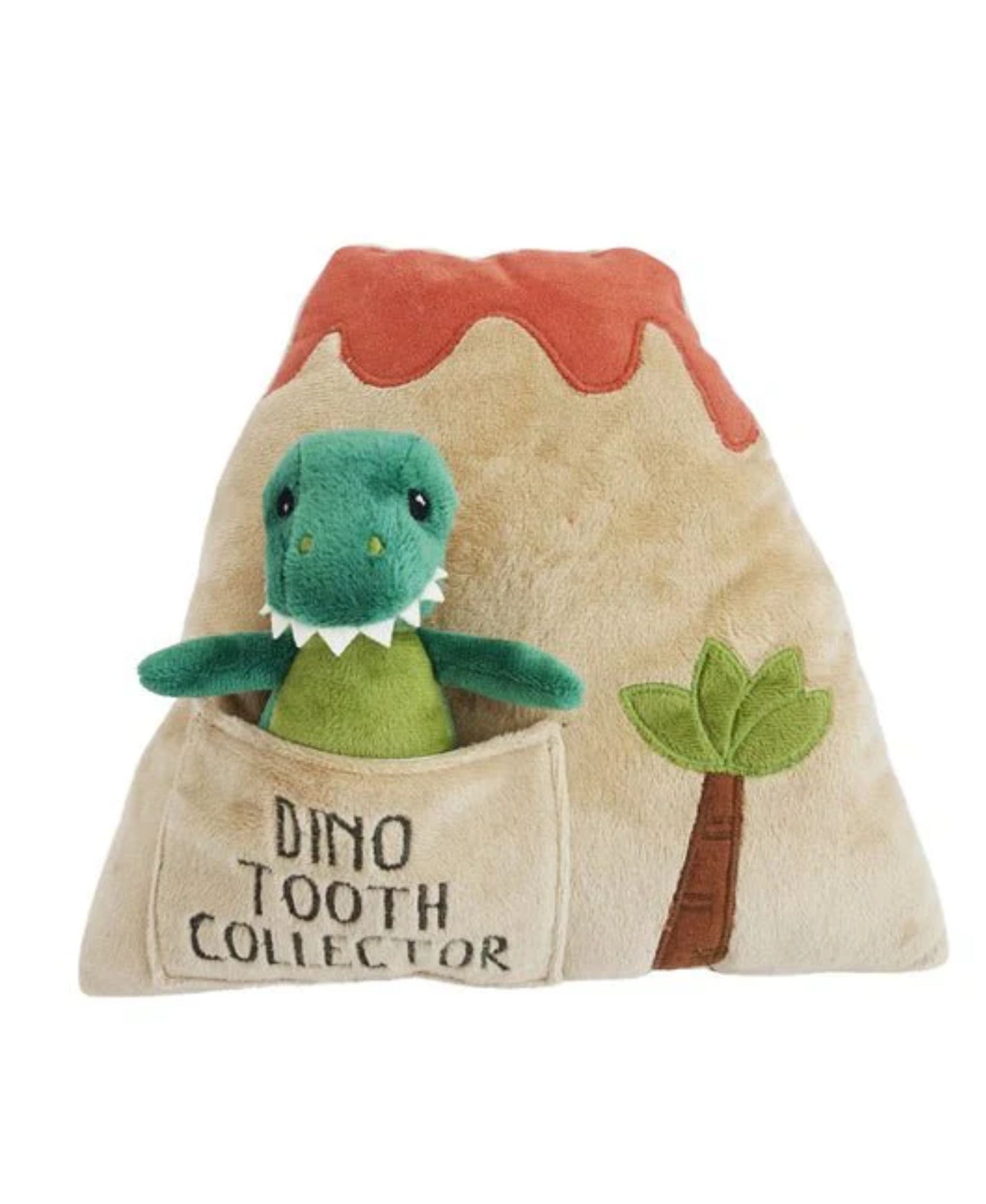 Mon Ami Dino Island Tooth Fairy Pillow Set