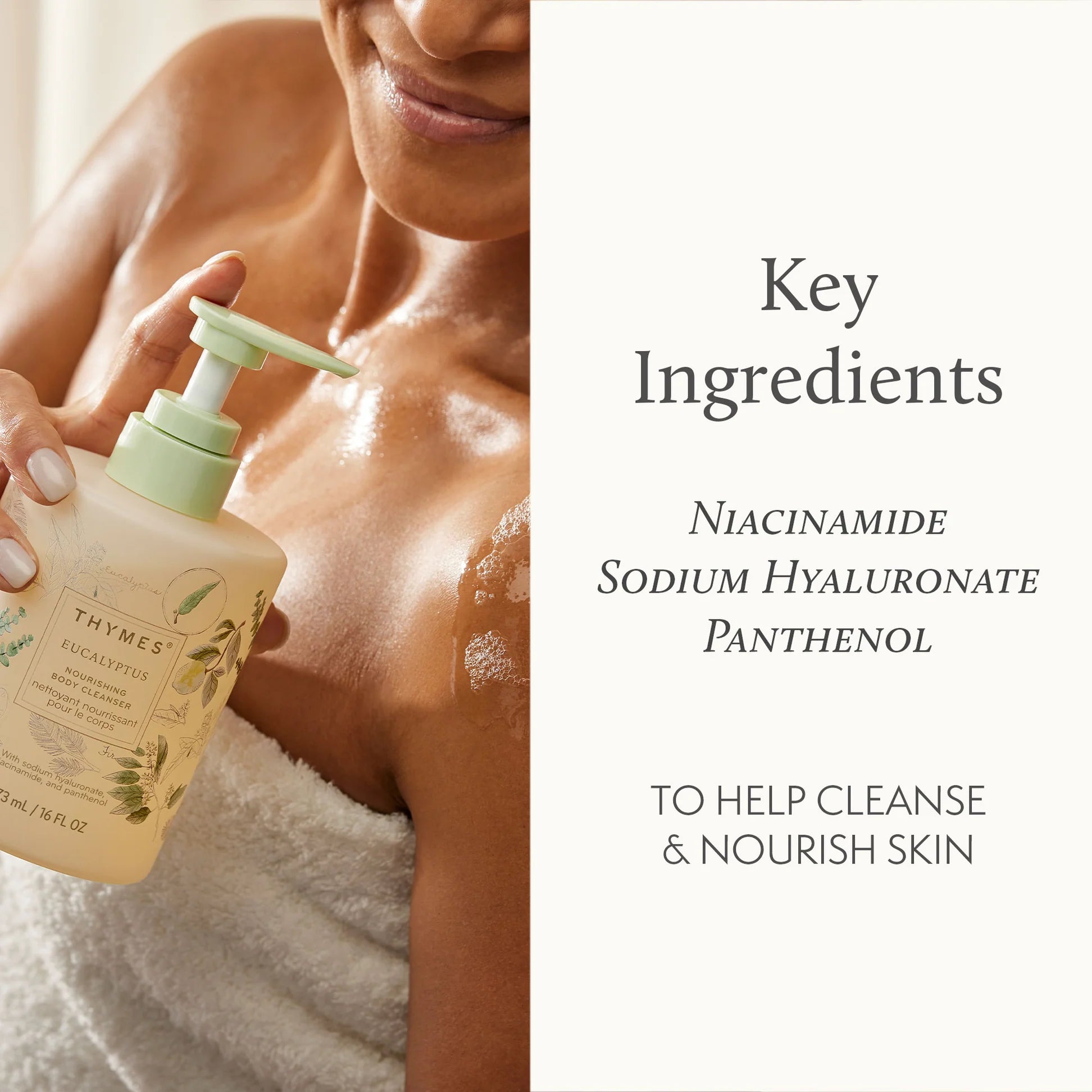Thymes Eucalyptus Nourishing Body Cleanser