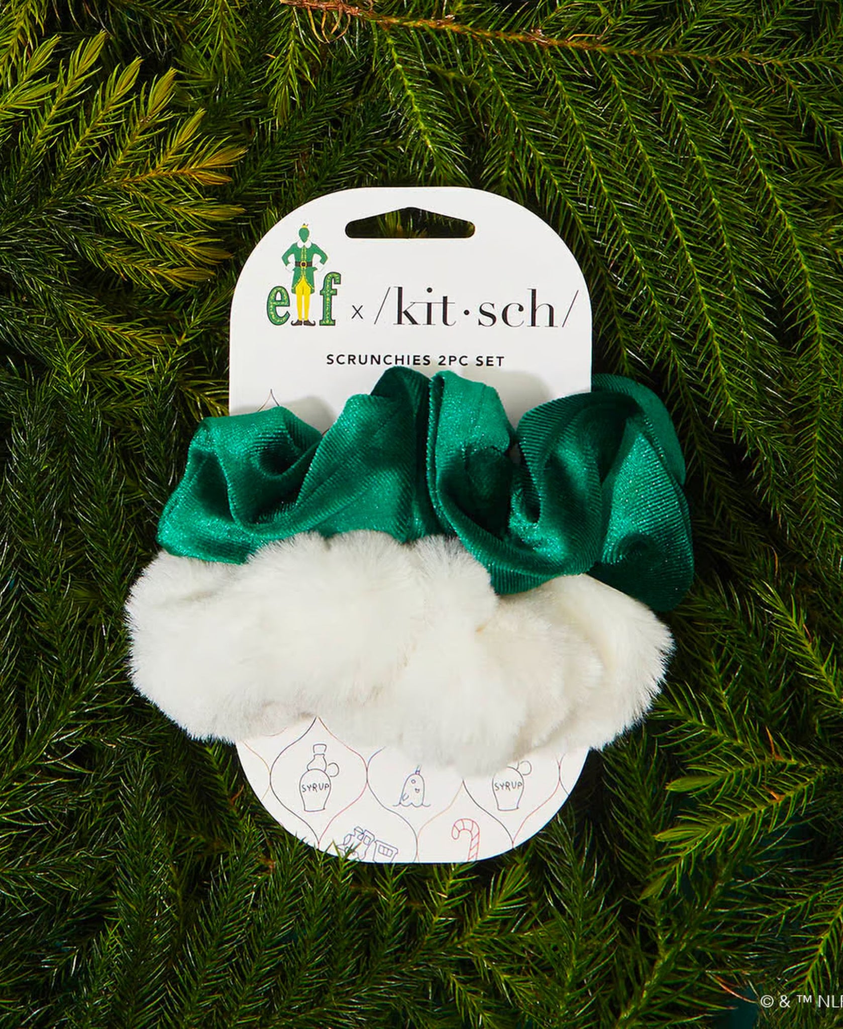 elf x Kitsch - Scrunchie Set - 2 pack