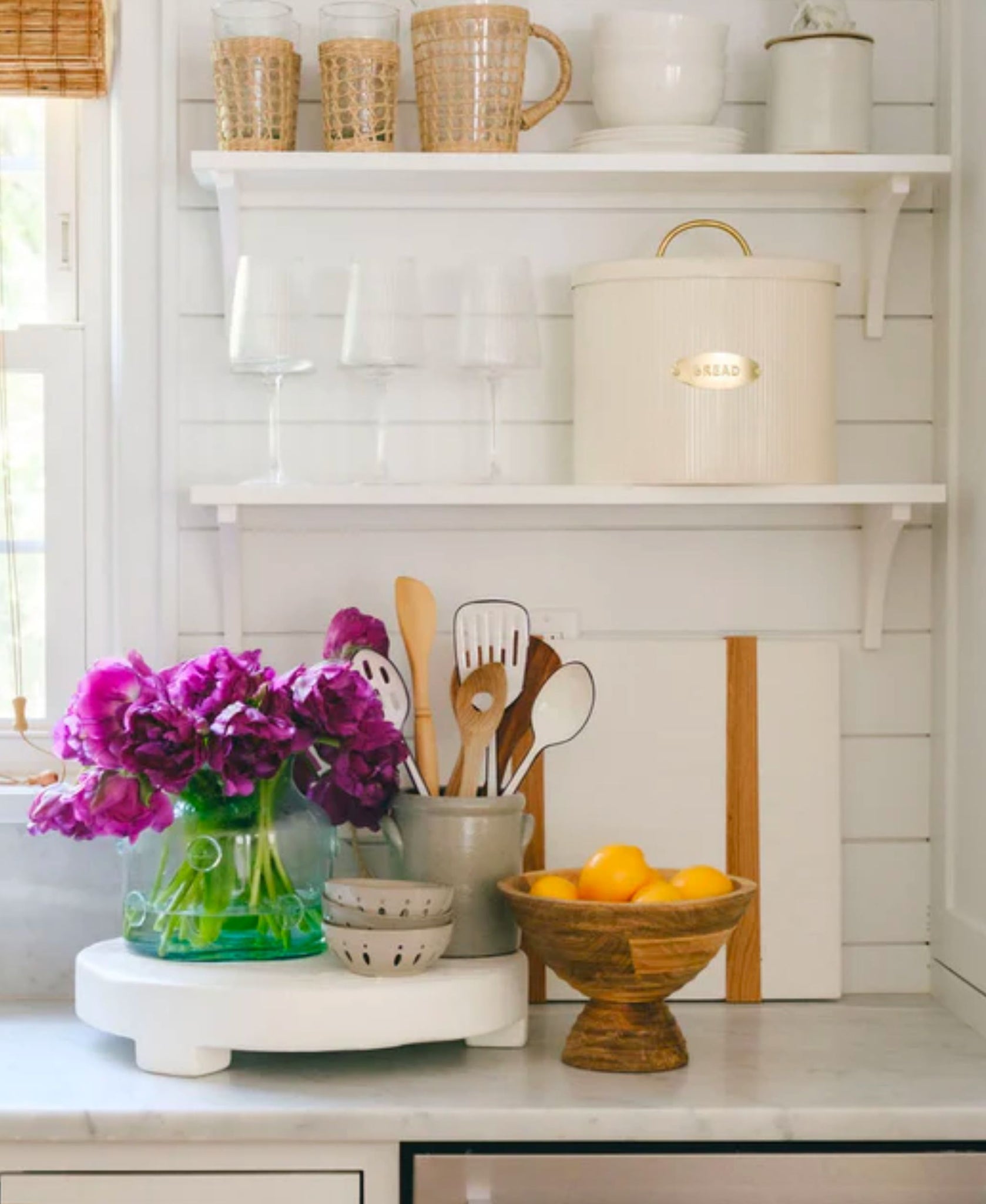 Etu Home Bianca Round Trivet - Large