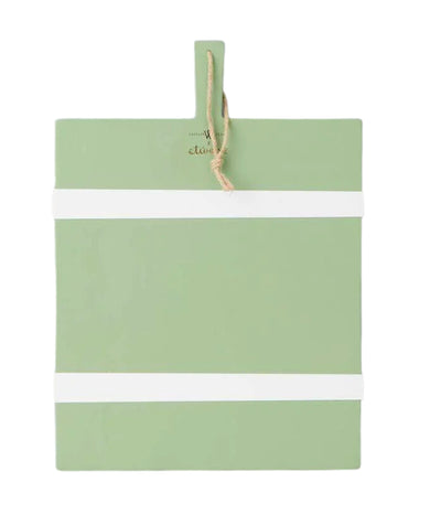 Etu Home Caitlin Wilson Laurel Green Rectangle Mod Charcuterie Board - Medium