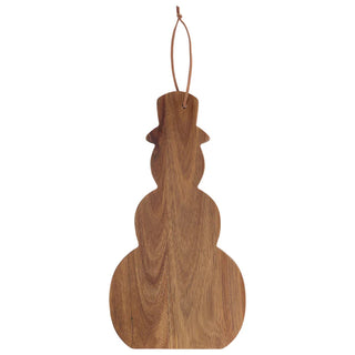 Snowman Serving Board