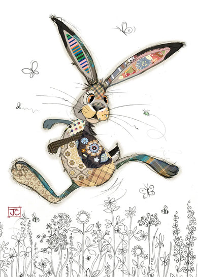 Bug Art Hesper Hare Card Blank