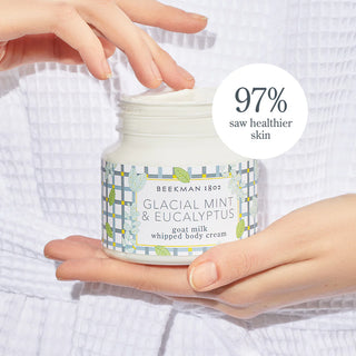 Beekman 1802 Glacial Mint & Eucalyptus Goat Milk Whipped Body Cream