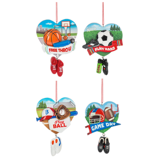Game Day Sports Ornaments
