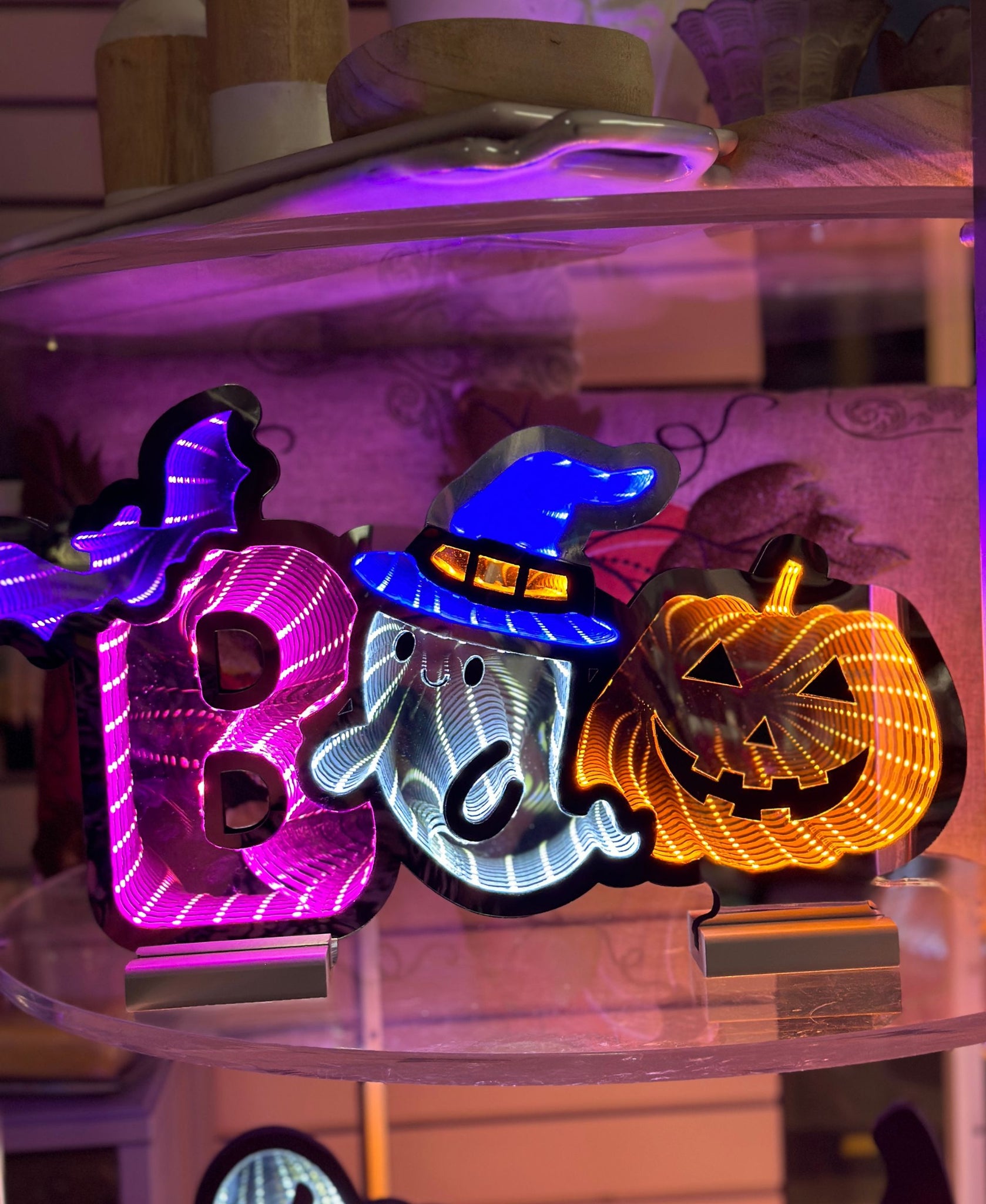 Halloween Boo Infinity Light