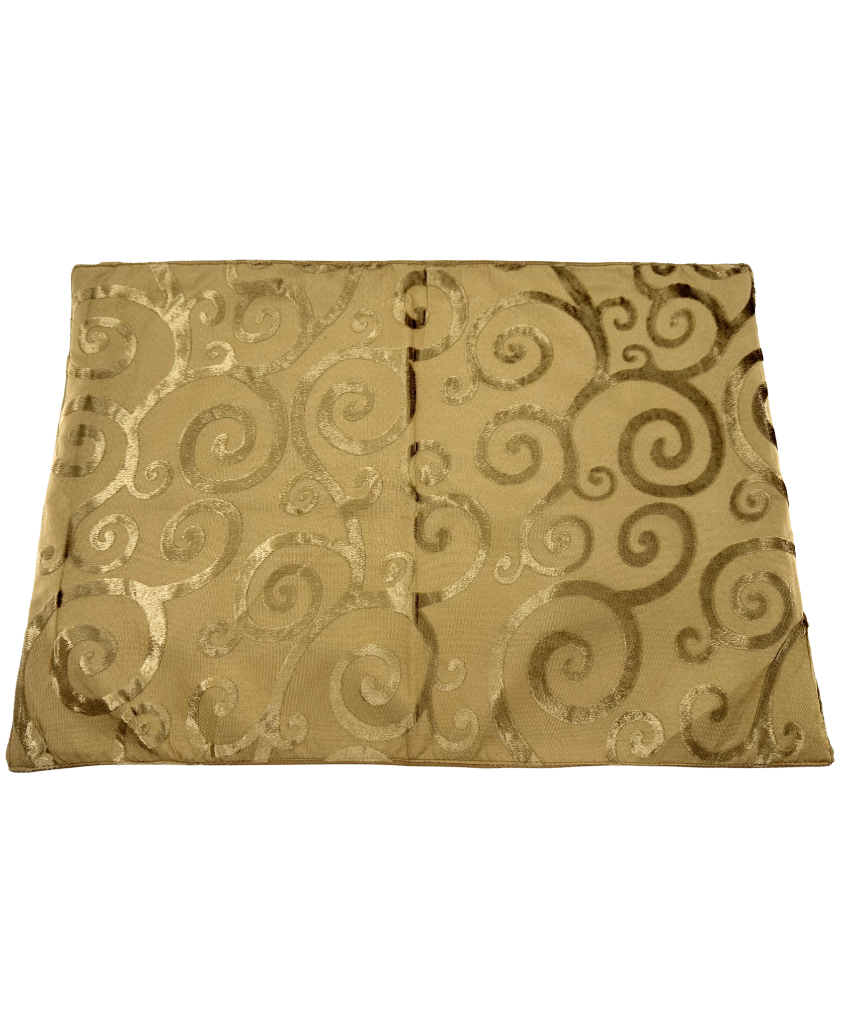 Split P Velvet Scroll Bronze Placement