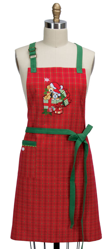 Bowie Wowie Christmas Chef Apron
