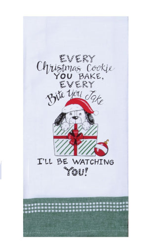 Snarkasm Pet Watching You Kitchen Towel