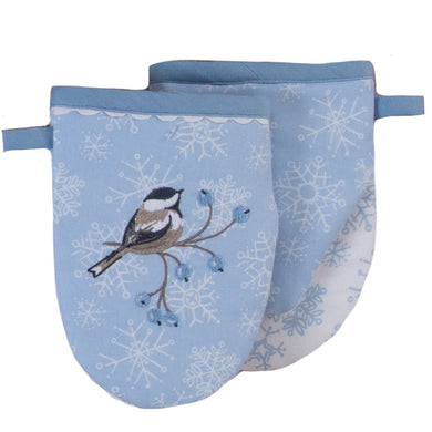 Kay Dee Let it Snow Embroidered Grabber Mitt