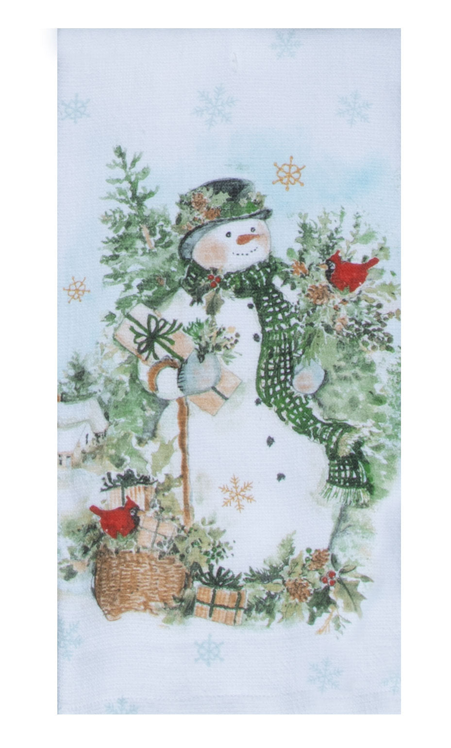 Sage Santa Snowman Dual Purpose Towel Kitchen Towel