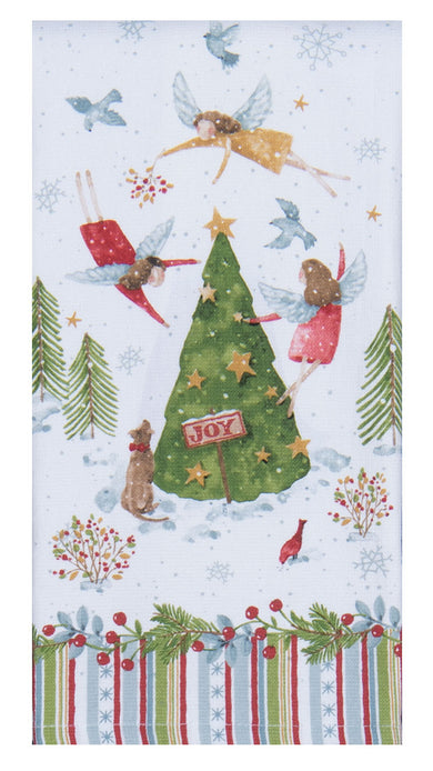Magical Winterland Tree Dual Purpose Towel Kitchen Towel