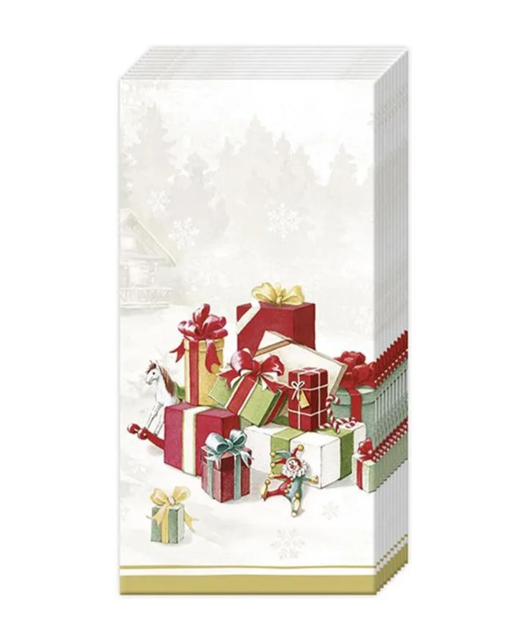 IHR Happy Presents Gold Pocket Tissues