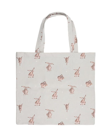 Wrendale Designs 'Hair-Brained' Hare Foldable Shopping Bag