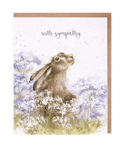 Wrendale Designs 'Here For You' Hare Sympathy Card