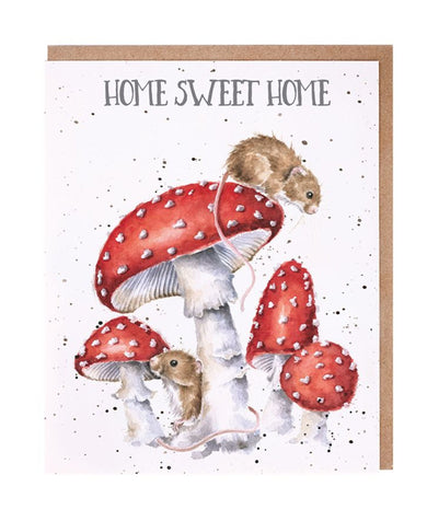 Wrendale Designs 'Home Sweet Home' Greeting Card
