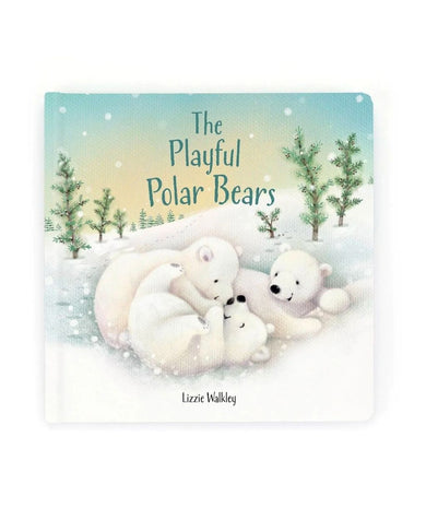 Jellycat Playful Polar Bears Book