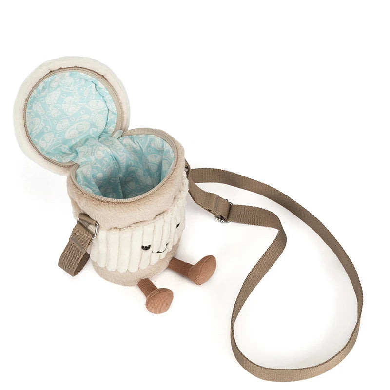 Jellycat Amuseables Perkle Coffee Shoulder Bag