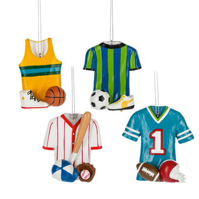Sport Jersey Ornaments