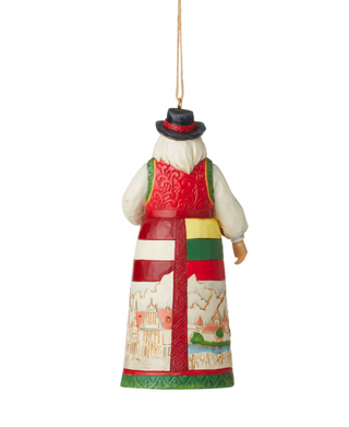 Jim Shore Santas Around The World: Baltic Santa Ornament