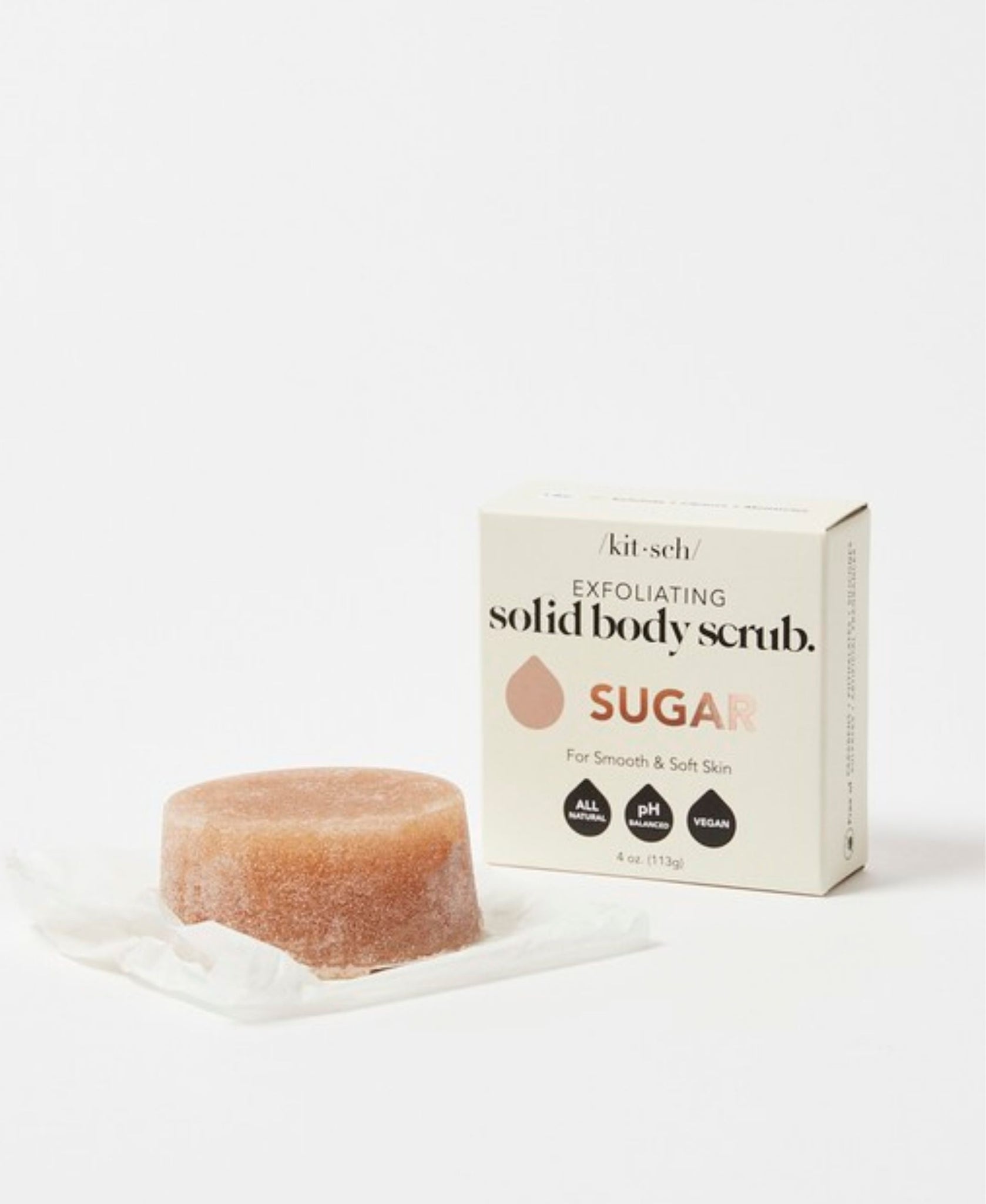 Kitsch - Exfoliating Solid Body Scrub - Sugar