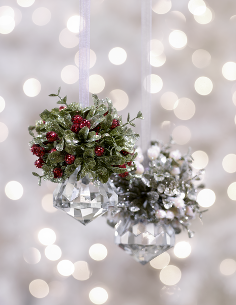 Mini Mistletoe Krystal Ornament
