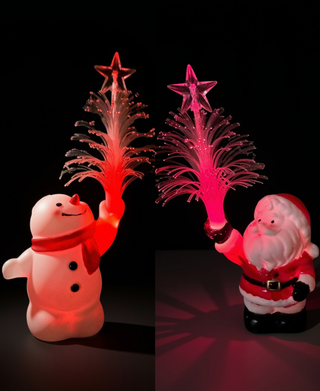 LED Fiber Optic Trees