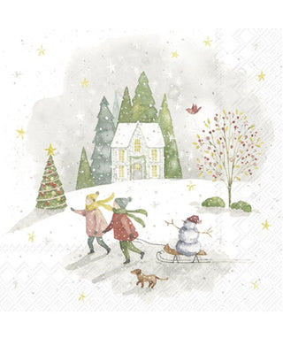 Ihr Looking For Christmas Lunch Napkins