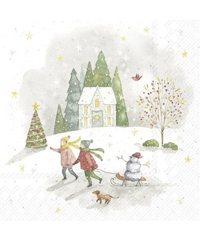 Ihr Looking For Christmas Lunch Napkins