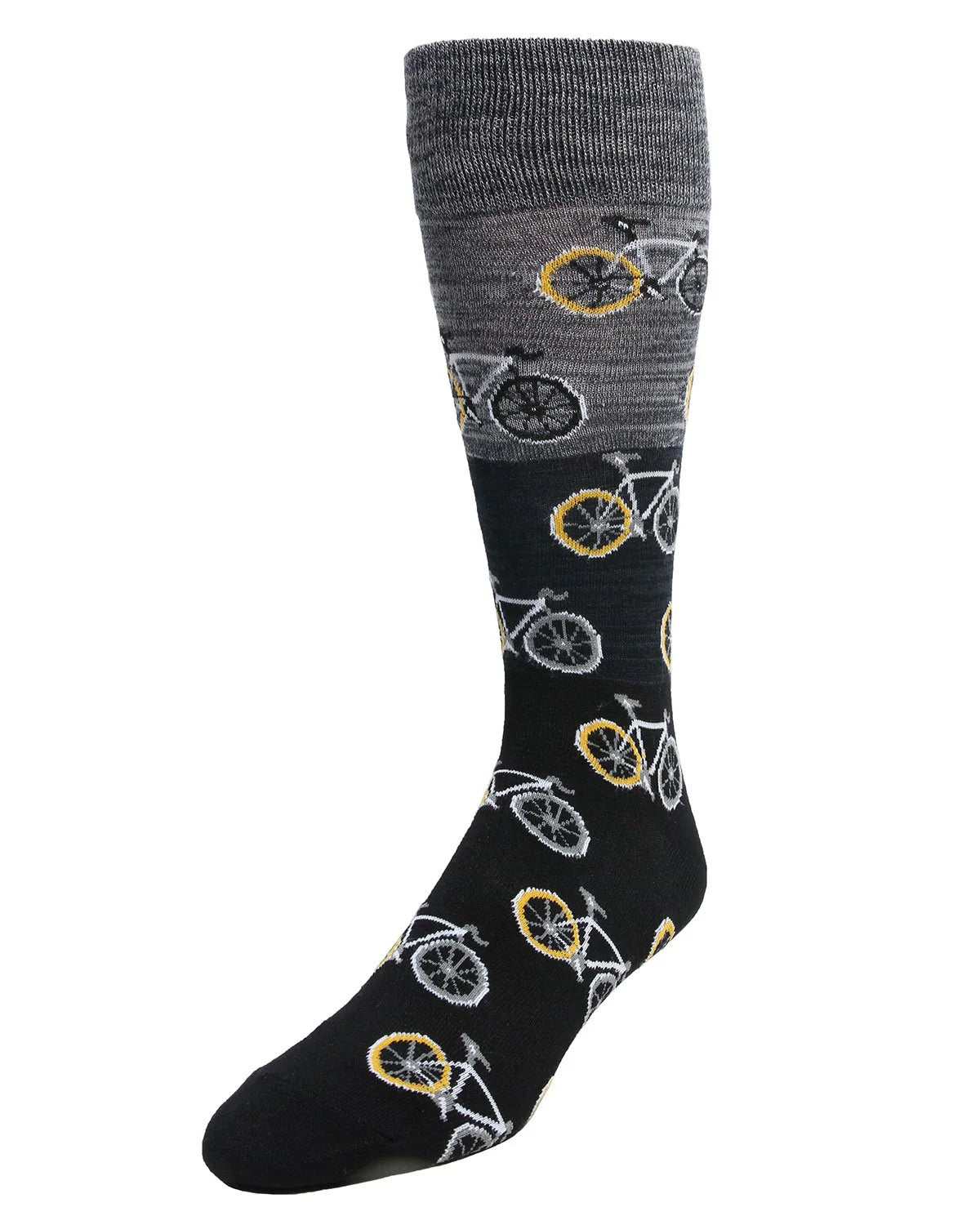 Men's Bicycles Patterned Rayon From Bamboo Crew Socks