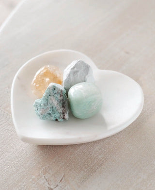 Marble Heart Dish - Large