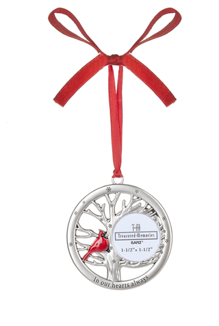 Memorial Cardinal Ornament