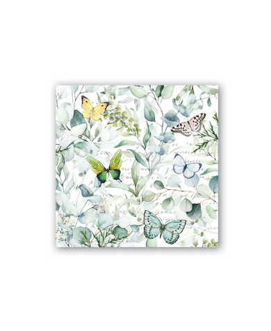 Michel Design Works Butterfly Fields Cocktail Napkin