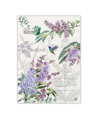 Michel Design Works French Lilacs Kitchen Towel