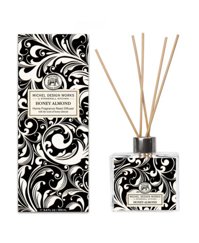 Michel Design Works Honey Almond Home Fragrance Reed Diffuser