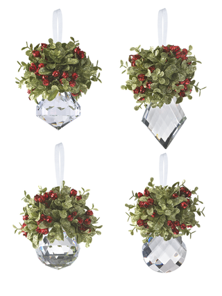 Mini Mistletoe Krystal Ornament