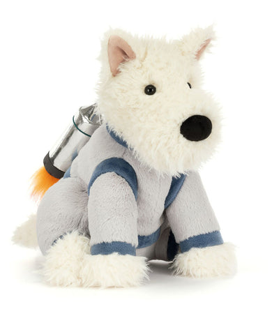 Jellycat Munro Scottie Dog Space Outfit